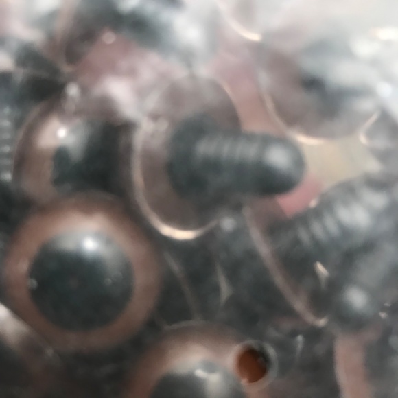 plastic brown eyes craft sewing animal eyes sewing - Picture 5 of 7